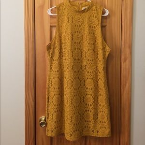 Mod Lace Shift Dress